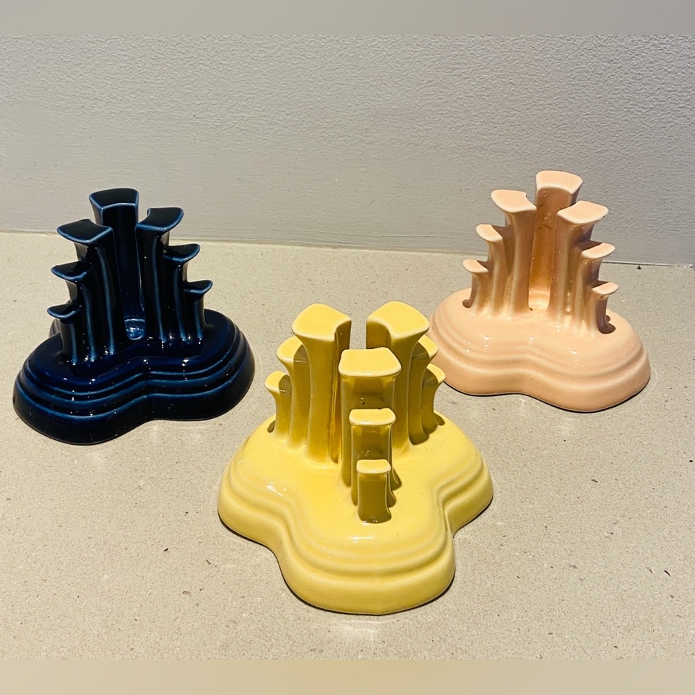 Fiesta Colorful Ceramic Candle Holders
